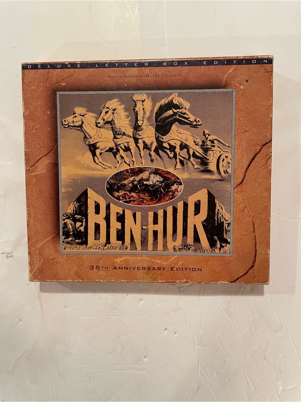 Vintage Ben Hur 35th anniversary VHS Set